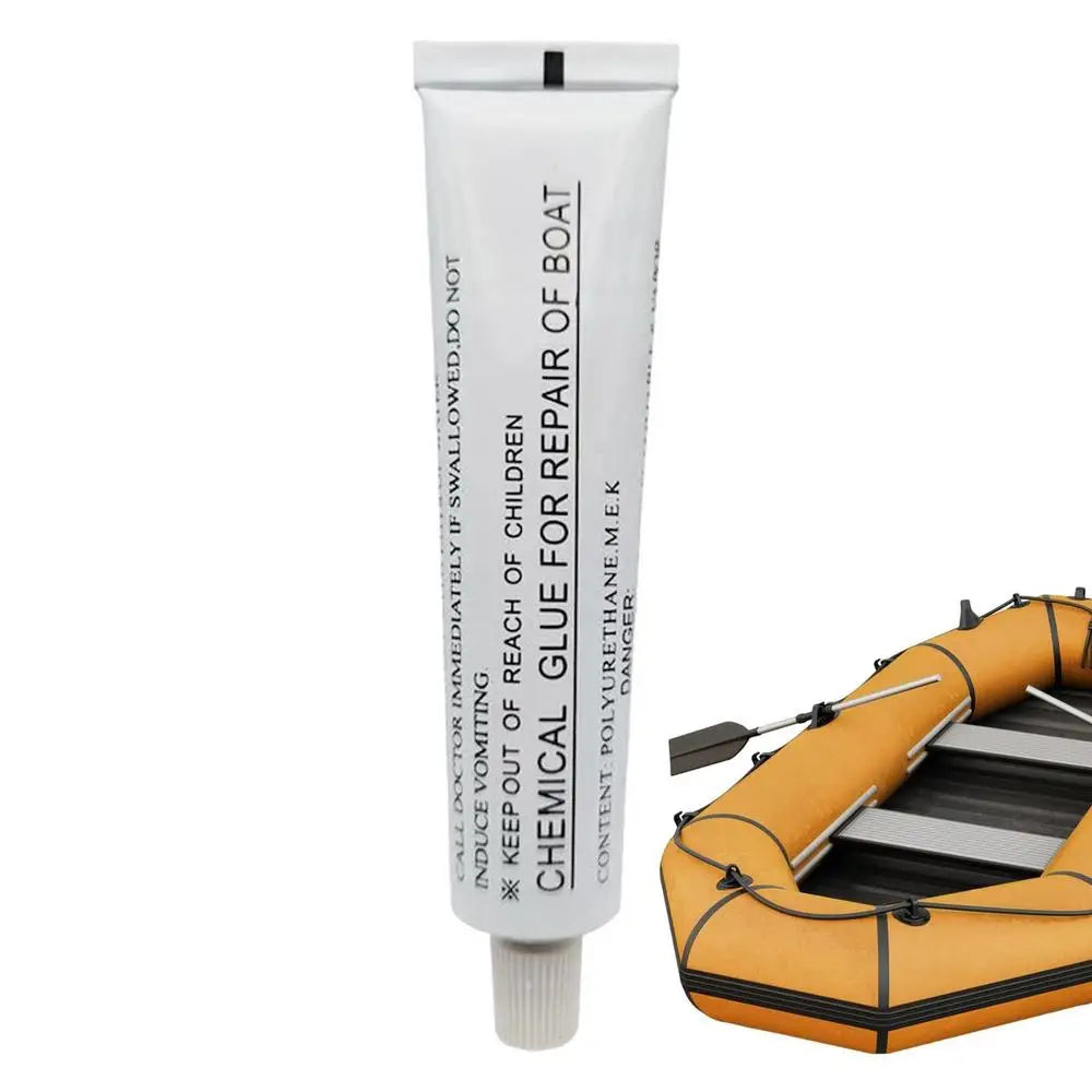 PVC Boat Adhesive 30ml Inflatable Boat Adhesive Glue Strong Adhesive Repair Tool for Kayak Paddle Boat Inflatable Boat Raft